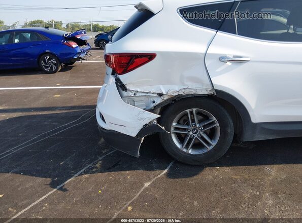 5NMZU3LB7JH060367 2018 HYUNDAI SANTA FE SPORT White Vista frontal