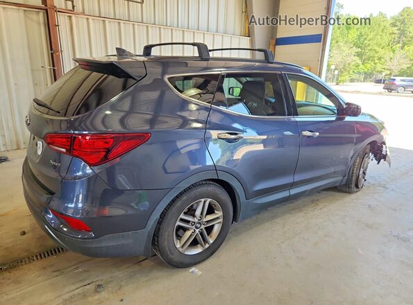 5NMZU3LB7JH066041 2018 HYUNDAI SANTA Blue Հետևի աջ