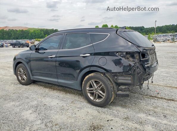 5NMZU3LB8HH001435 2017 HYUNDAI SANTA Черный Задняя левая четверть