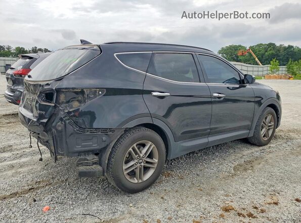 5NMZU3LB8HH001435 2017 HYUNDAI SANTA Черный Задняя правая четверть