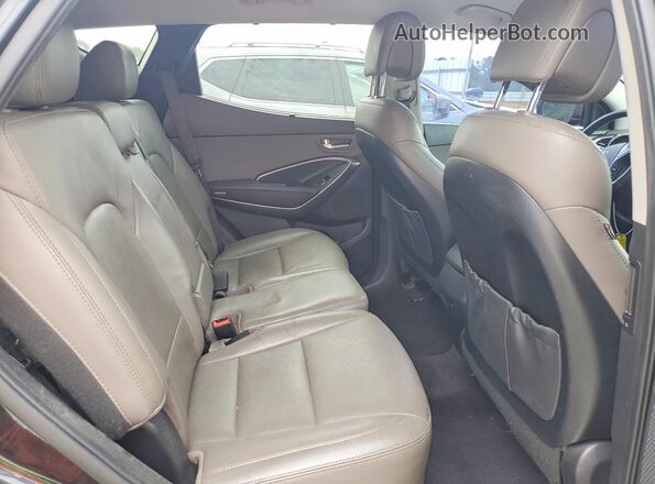 5NMZU3LB8HH001435 2017 HYUNDAI SANTA Черный Вид задней части салона