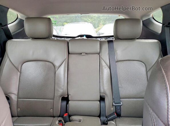 5NMZU3LB8HH001435 2017 HYUNDAI SANTA Черный Вид задних сидений