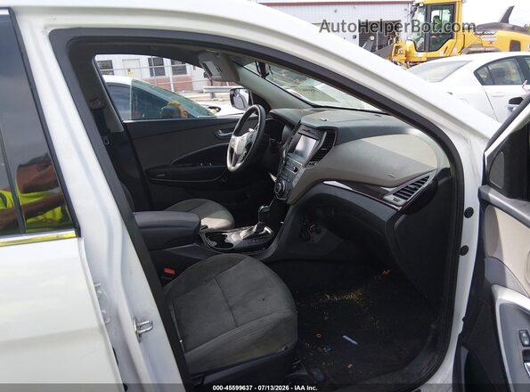 5NMZU3LB8JH080434 2018 HYUNDAI SANTA FE SPORT White Widok wnętrza z przodu