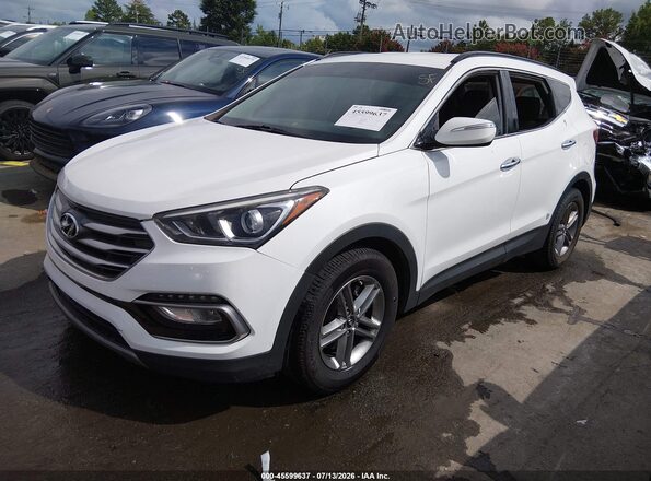 5NMZU3LB8JH080434 2018 HYUNDAI SANTA FE SPORT White Przód lewy