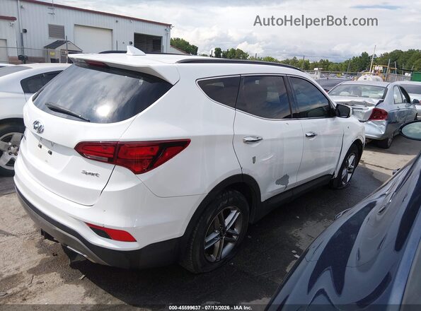 5NMZU3LB8JH080434 2018 HYUNDAI SANTA FE SPORT White Tył prawy