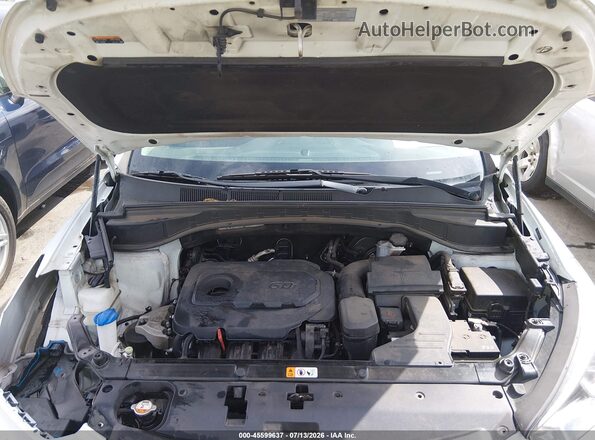 5NMZU3LB8JH080434 2018 HYUNDAI SANTA FE SPORT White Widok z tyłu