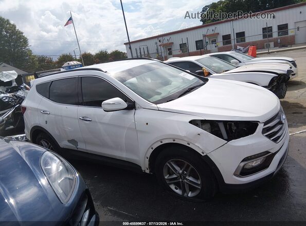 5NMZU3LB8JH080434 2018 HYUNDAI SANTA FE SPORT White Widok wnętrza 360 stopni