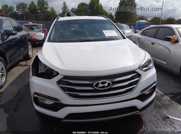 5NMZU3LB8JH080434 2018 HYUNDAI SANTA FE SPORT White Widok wnętrza z tyłu