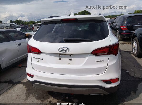 5NMZU3LB8JH080434 2018 HYUNDAI SANTA FE SPORT White 