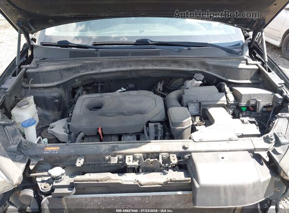 5NMZU3LBXHH002389 2017 HYUNDAI SANTA FE SPORT Black უკანა ხედი