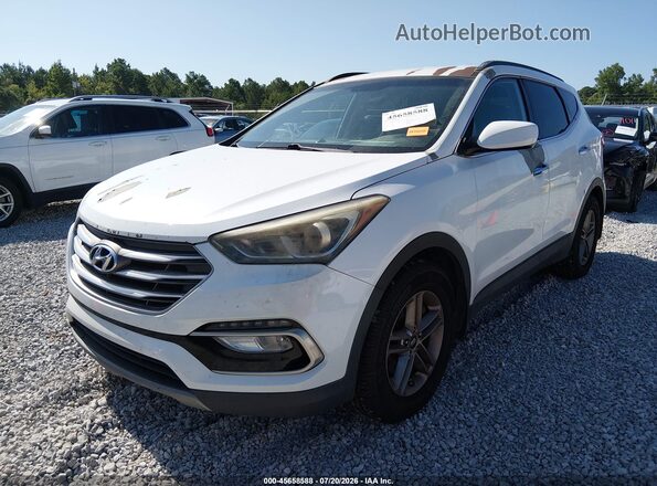 5NMZU3LBXHH002800 2017 HYUNDAI SANTA FE SPORT White Передня ліва чверть