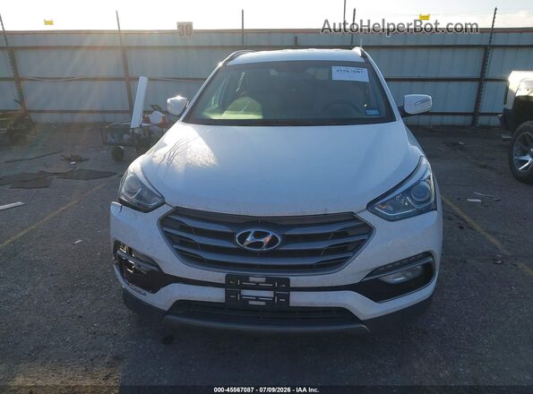 5NMZU3LBXHH043198 2017 HYUNDAI SANTA FE SPORT Белый Вид щитка приборов