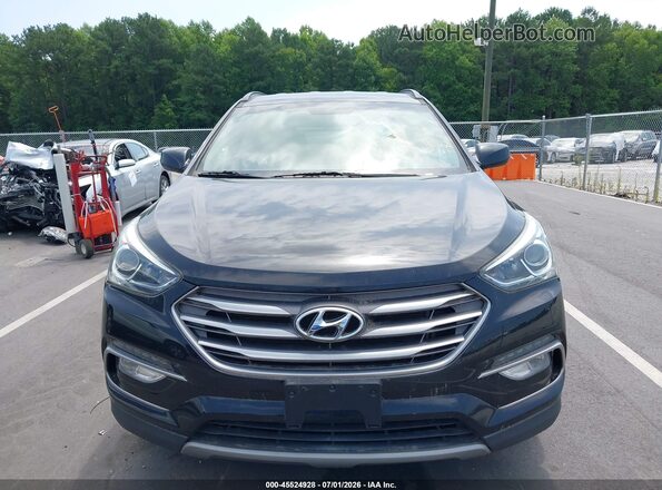 5NMZUDLB1HH030166 2017 HYUNDAI SANTA FE SPORT Черный Вид щитка приборов