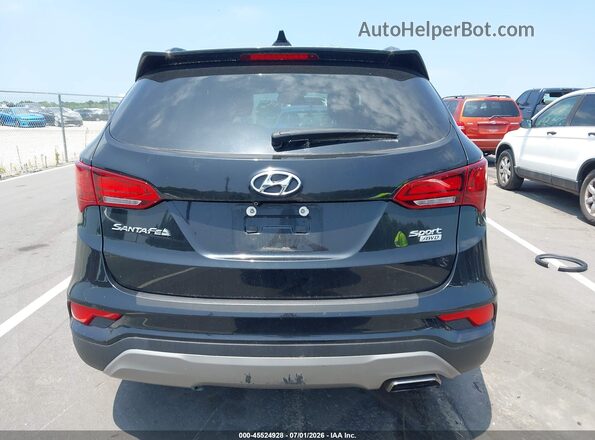 5NMZUDLB1HH030166 2017 HYUNDAI SANTA FE SPORT Черный 