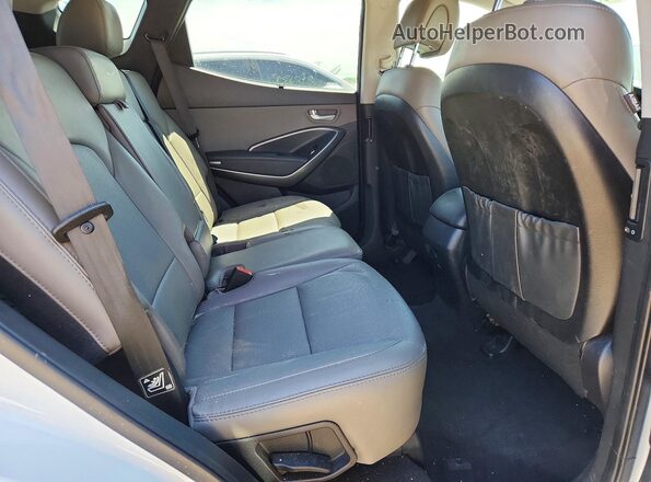 5NMZUDLB2JH062887 2018 HYUNDAI SANTA White Հետևի նստատեղերի տեսք