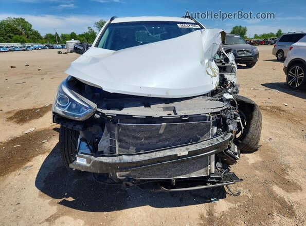 5NMZUDLB2JH062887 2018 HYUNDAI SANTA White Դիմացի տեսք