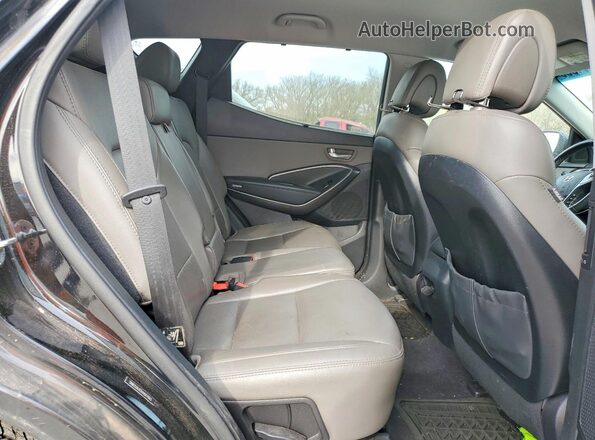 5NMZUDLB3HH007665 2017 HYUNDAI SANTA Black Սալոնի հետևի տեսք
