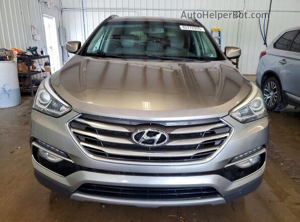 5NMZUDLB3HH028483 2017 HYUNDAI SANTA Серый Вид спереди