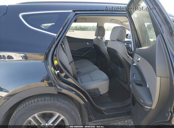 5NMZUDLB3JH095011 2018 HYUNDAI SANTA FE SPORT Black VIN sticker view