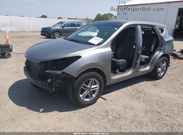 5NMZUDLB4HH043672 2017 HYUNDAI SANTA FE SPORT Silver Przód lewy