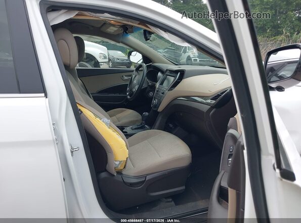 5NMZUDLB5HH034737 2017 HYUNDAI SANTA FE SPORT White Вид салону спереду
