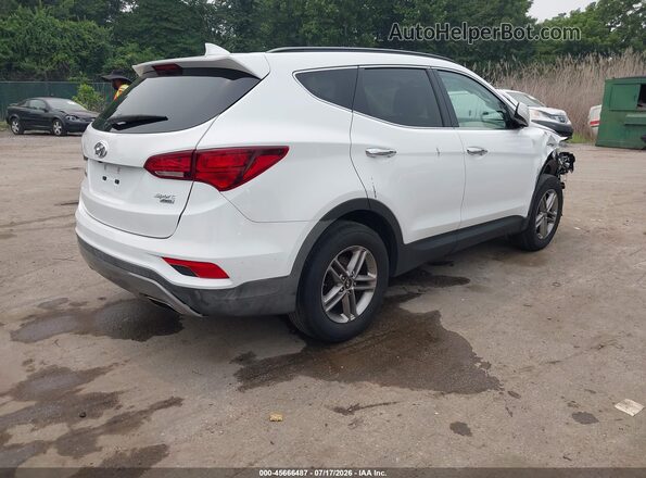 5NMZUDLB5HH034737 2017 HYUNDAI SANTA FE SPORT White Задня права чверть