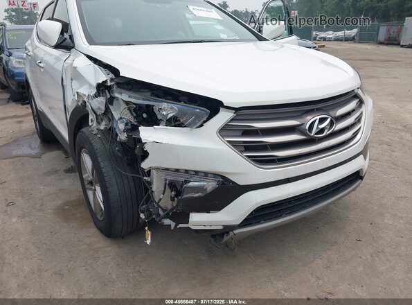 5NMZUDLB5HH034737 2017 HYUNDAI SANTA FE SPORT White Вид спереду