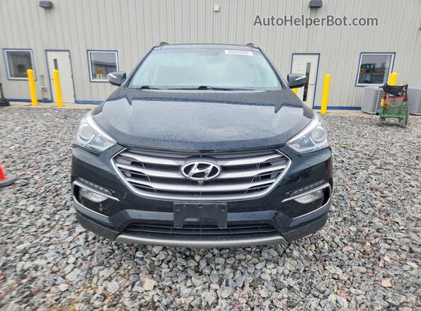 5NMZUDLB5HH042076 2017 HYUNDAI SANTA Black Դիմացի տեսք