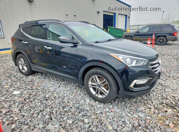 5NMZUDLB5HH042076 2017 HYUNDAI SANTA Black Առջևի աջ