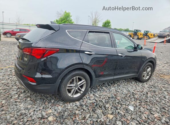 5NMZUDLB5HH042076 2017 HYUNDAI SANTA Black Հետևի աջ