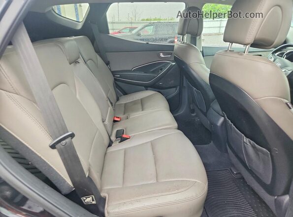 5NMZUDLB5HH042076 2017 HYUNDAI SANTA Black Սալոնի հետևի տեսք