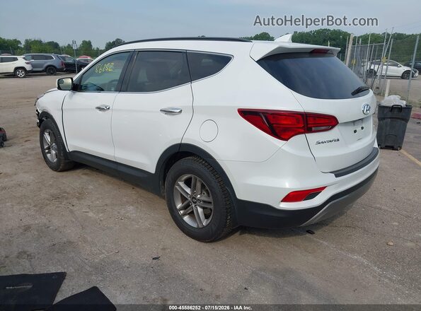 5NMZUDLB6HH009748 2017 HYUNDAI SANTA FE SPORT White Հետևի ձախ