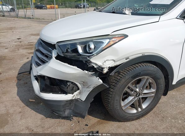 5NMZUDLB6HH009748 2017 HYUNDAI SANTA FE SPORT White Դիմացի տեսք