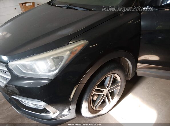 5NMZUDLB6HH031913 2017 HYUNDAI SANTA FE SPORT Black Vista frontal