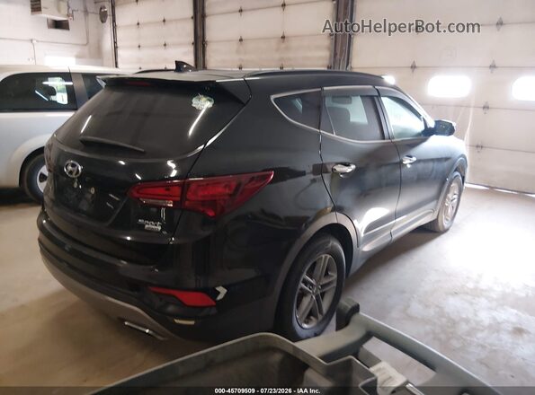 5NMZUDLB6HH031913 2017 HYUNDAI SANTA FE SPORT Black Trasero derecho