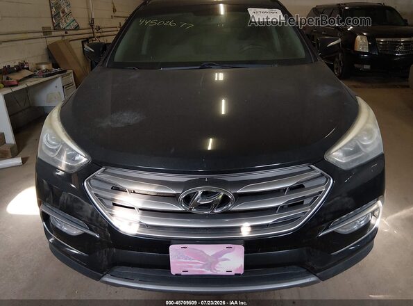 5NMZUDLB6HH031913 2017 HYUNDAI SANTA FE SPORT Black Vista del cuadro de instrumentos