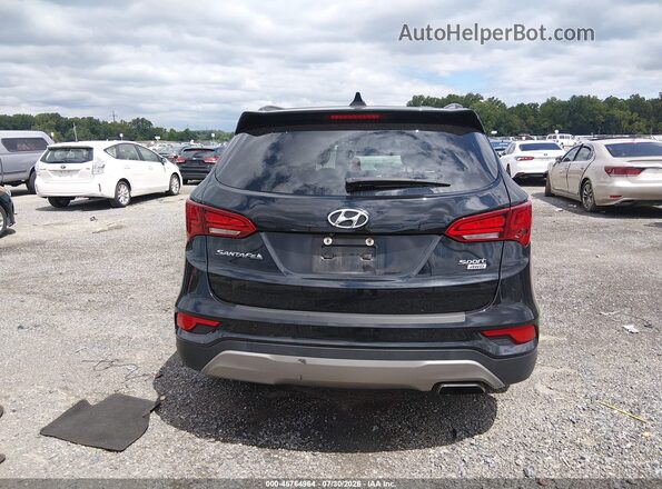 5NMZUDLB6HH036349 2017 HYUNDAI SANTA FE SPORT Black 