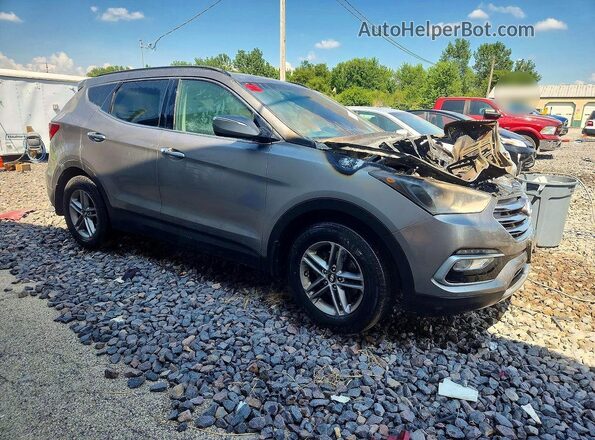 5NMZUDLB7JH089938 2018 HYUNDAI SANTA Beige Առջևի աջ