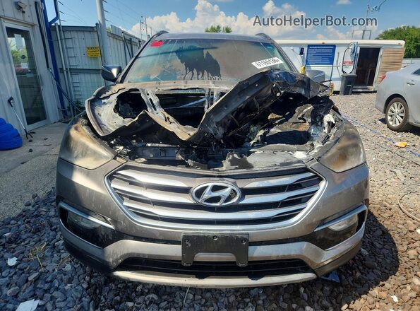 5NMZUDLB7JH089938 2018 HYUNDAI SANTA Beige Դիմացի տեսք