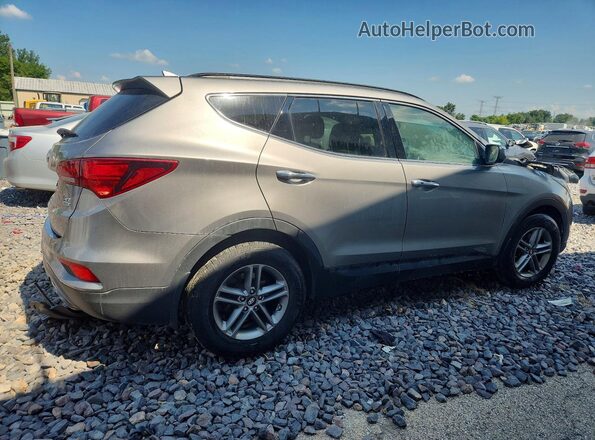 5NMZUDLB7JH089938 2018 HYUNDAI SANTA Beige Հետևի աջ