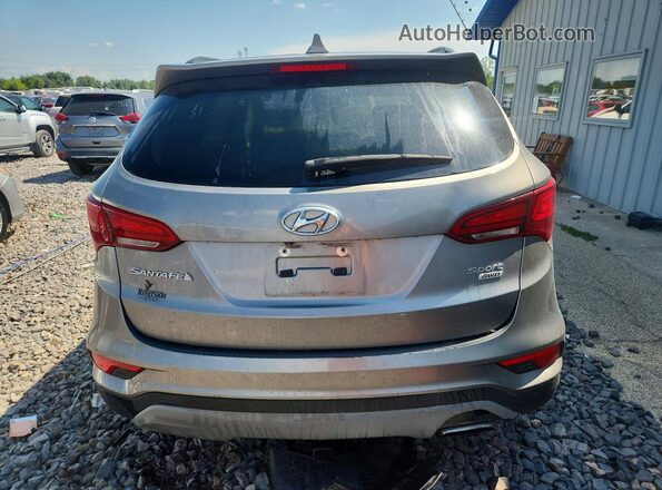 5NMZUDLB7JH089938 2018 HYUNDAI SANTA Beige Հետևի տեսք
