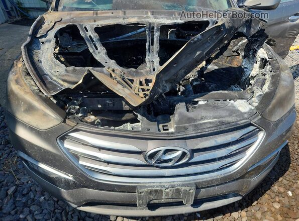 5NMZUDLB7JH089938 2018 HYUNDAI SANTA Beige Շարժիչի բաժամունքի տեսք