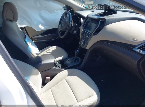 5NMZUDLB8HH009119 2017 HYUNDAI SANTA FE SPORT Gray Widok wnętrza z przodu
