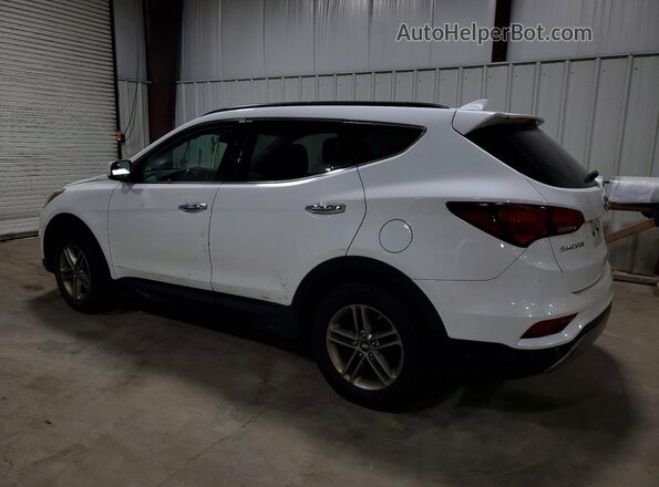 5NMZUDLB9HH005967 2017 HYUNDAI SANTA White Trasero izquierdo