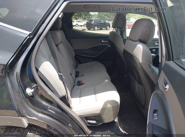 5NMZUDLB9JH098706 2018 HYUNDAI SANTA FE SPORT Black Вид наклейки з VIN-кодом