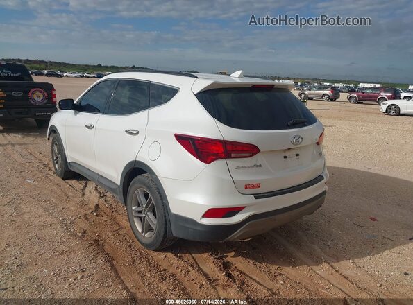 5NMZUDLBXHH010370 2017 HYUNDAI SANTA FE SPORT White Rear left
