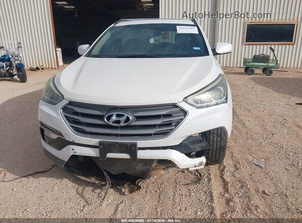 5NMZUDLBXHH010370 2017 HYUNDAI SANTA FE SPORT White Front view