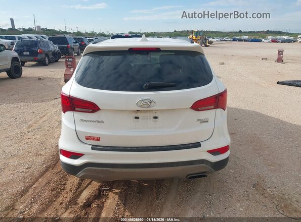 5NMZUDLBXHH010370 2017 HYUNDAI SANTA FE SPORT White 