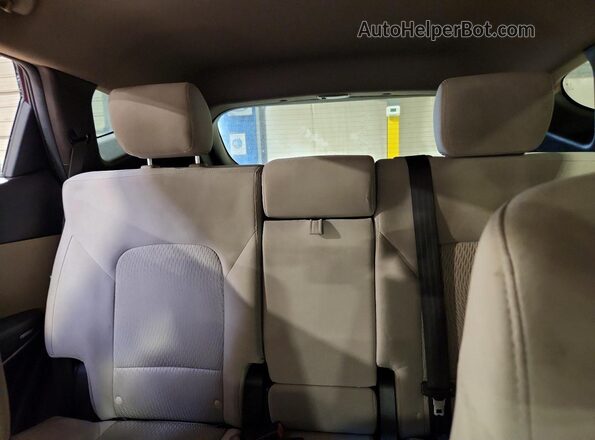 5NMZUDLBXHH030425 2017 HYUNDAI SANTA Black Vista de los asientos traseros