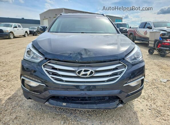 5NMZUDLBXJH094101 2018 HYUNDAI SANTA Black Դիմացի տեսք